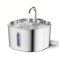 Fuente de Agua para Mascotas 2.2L con Sensor | Acero Inoxidable | Mizupet