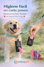 Bolsas Perfumadas para Perros Mizupet 🍓 | Anti Fugas, Resistentes y con Aroma a Fresa - imagen 2