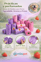 Bolsas Perfumadas para Perros Mizupet 🍓 | Anti Fugas, Resistentes y con Aroma a Fresa - imagen 6